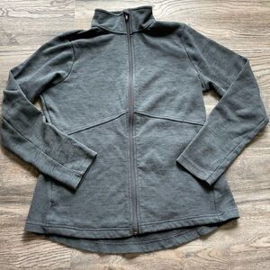 Skechers Women’s Fitted Charcoal Grey Sweatshirt, size medium